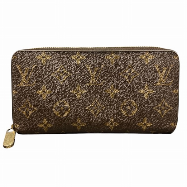 ルイヴィトン Louis Vuitton モノグラム ジッピーウォレット M41895 ラウンドファスナー 長財布 レディース【中古】