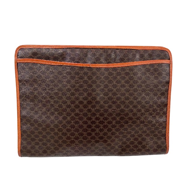 セリーヌ CELINE マカダム バッグ クラッチバッグ ユニセックス【中古】