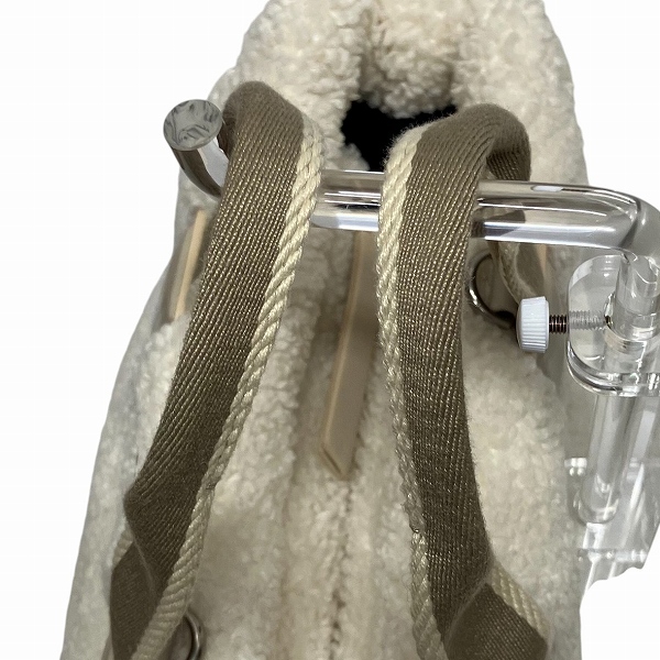 モンクレール ミニキャラドック ボア 2way バッグ ハンドバッグ  