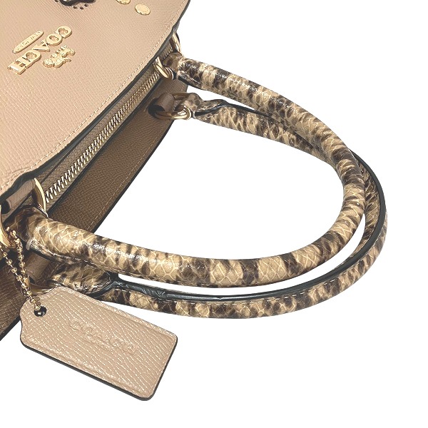 コーチ COACH デイジー ライリーアップリケ 91141 レザー 2WAY バッグ