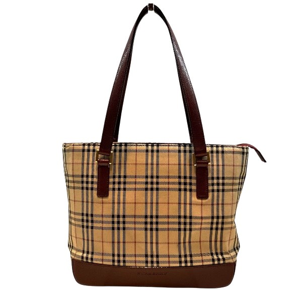 バーバリー Burberry ノバチェック バッグ ハンドバッグ トートバッグ レディース【中古】