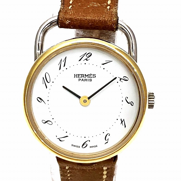 エルメス Hermes アルソー クォーツ 時計 腕時計 レディース【中古】