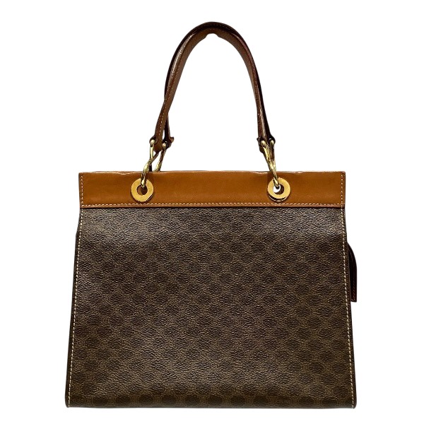 セリーヌ CELINE マカダム MC98 1 バッグ ハンドバッグ レディース【中古】