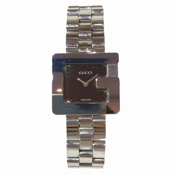 稼働 GUCCI 腕時計 3600L Gロゴベゼル ピンク文字盤 1627 グッチ 3600L