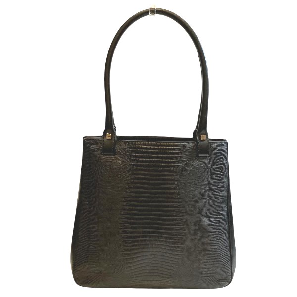 フェラガモ AU-21-1237 レザー 型押し パイソン バッグ ハンドバッグ ショルダーバッグ レディース【中古】