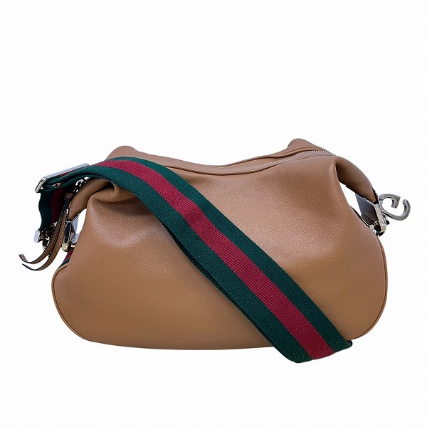 グッチ GUCCI アタッシェ・ミディアム 702823 バッグ ショルダーバッグ ハンドバッグ ユニセックス【中古】