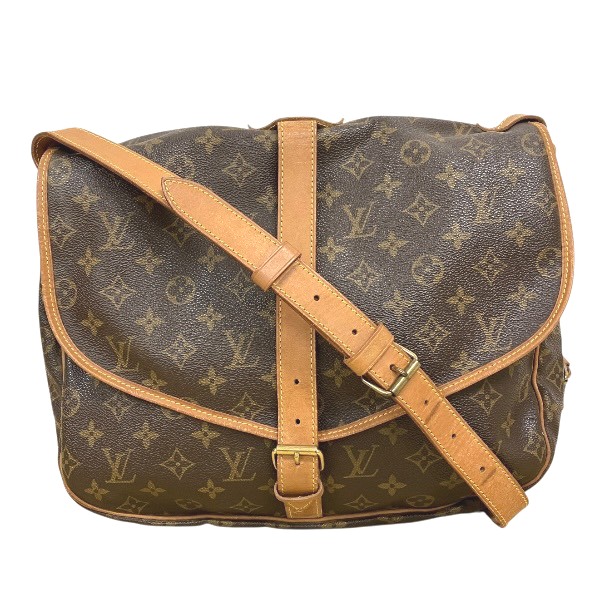 ルイヴィトン Louis Vuitton モノグラム ソミュールGM M40662 バッグ ショルダーバッグ ユニセックス【中古】