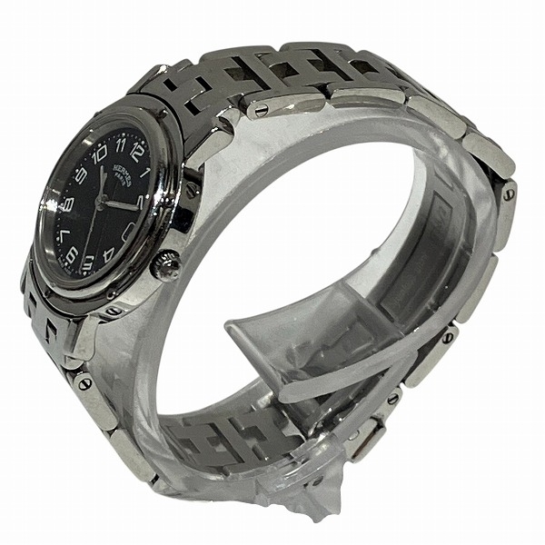 エルメス クリッパー 24mm CL4.210 レディース 腕時計【Aランク  