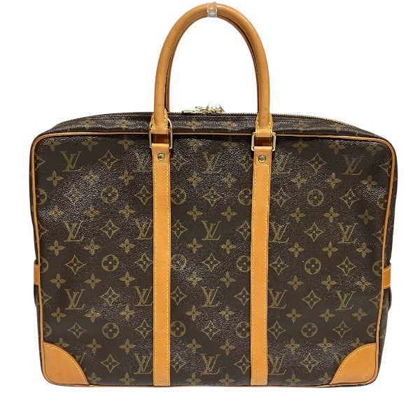 ルイヴィトン Louis Vuitton モノグラム ポルトドキュマン ヴォワヤージュ M40226 バッグ ハンドバッグ ビジネスバッグ ユニセックス【中古】