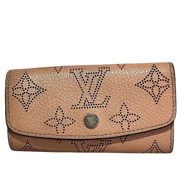 ルイヴィトン Louis Vuitton モノグラム・マヒナ ミュルティクレ4 M64056 ブランド小物 キーケース ユニセックス【中古】