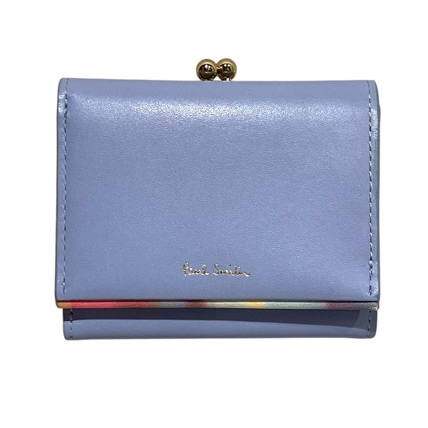 ポール・スミス スプレースワールトリム 3つ折り財布 がま口 レディース【中古】