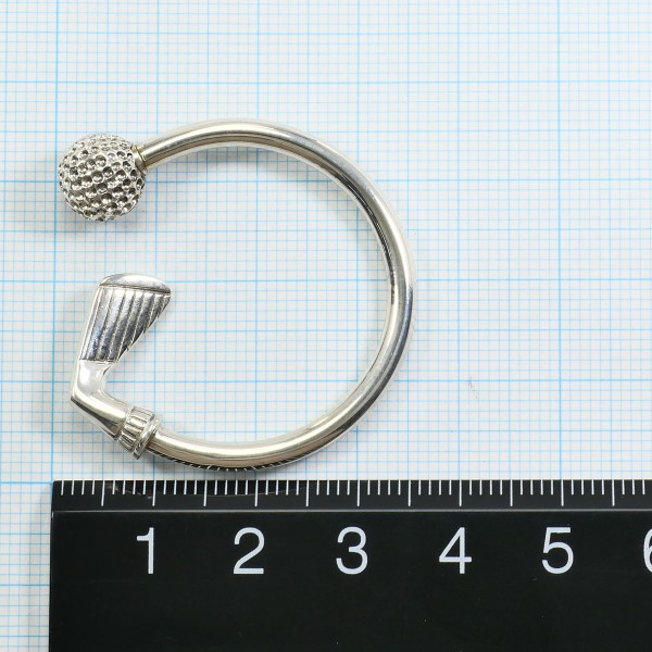 ティファニー ゴルフ キーリング シルバー 箱 袋 総重量約9.7g 中古