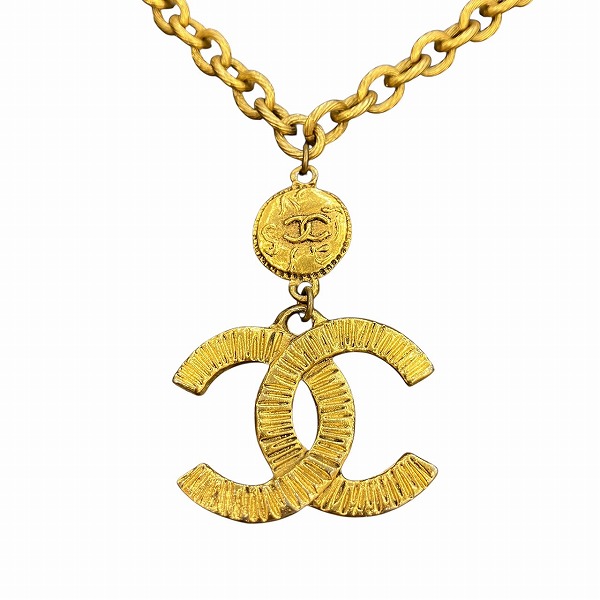 シャネル CHANEL チェーンベルト ヴィンテージ ココマーク ブランド小物 ベルト レディース【中古】