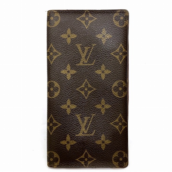 ルイヴィトン Louis Vuitton モノグラム ポルトカルトクレディ M60825 長財布 札入れ メンズ【中古】