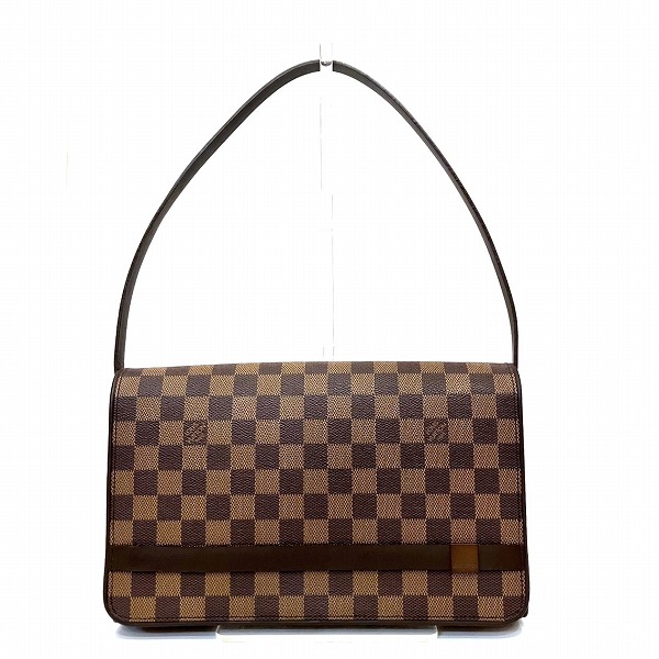 ルイヴィトン Louis Vuitton ダミエ エベヌ トライベッカ ロン N51160 バッグ ショルダーバッグ ハンドバッグ レディース【中古】