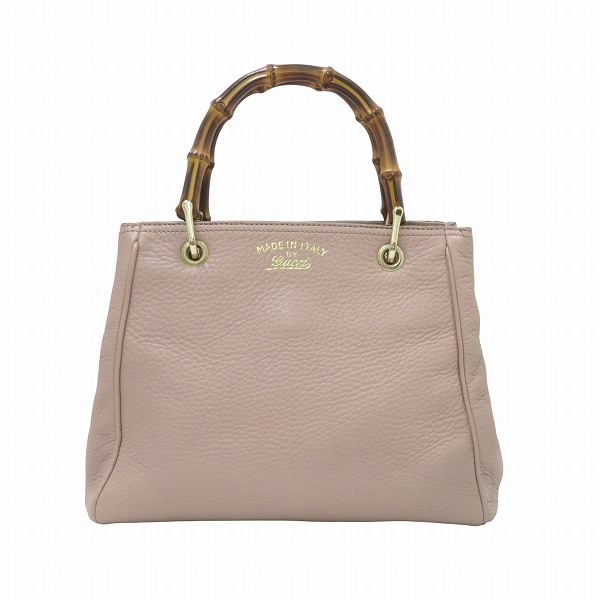 グッチ GUCCI バンブー 336032 バッグ ハンドバッグ レディース【中古】