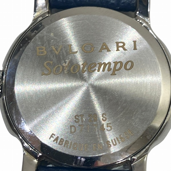 ブルガリ ソロテンポ 29mm ST29S レディース 腕時計【Aランク】【中古  