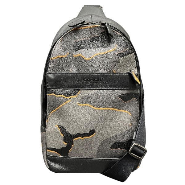 コーチ COACH F31299 カモフラージュ バッグ ショルダーバッグ メンズ【中古】
