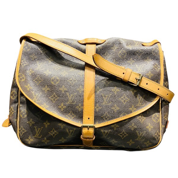 ルイヴィトン Louis Vuitton モノグラム ソミュール35 M42254 バッグ ショルダーバッグ レディース【中古】