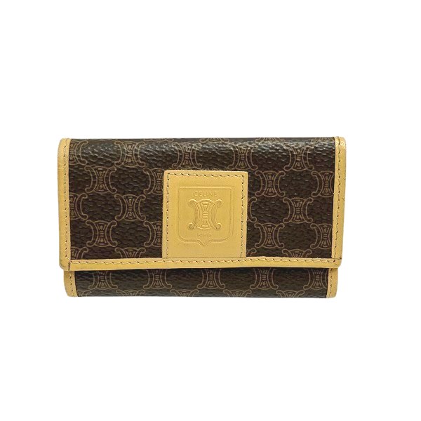セリーヌ CELINE マダカム柄 ブランド小物 キーケース ユニセックス【中古】