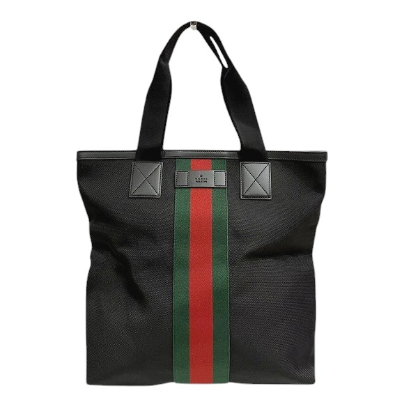 グッチ GUCCI シェリーライン キャンバス 631245 バッグ トートバッグ ユニセックス【中古】