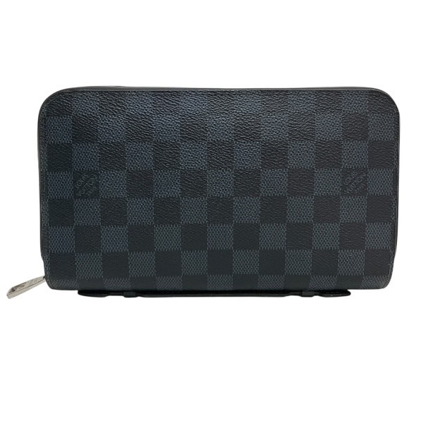 ルイヴィトン Louis Vuitton ダミエ グラフィット ジッピーXL N41503 長財布 メンズ【中古】