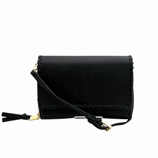 トリーバーチ ショルダーウォレット レザー バッグ ショルダーバッグ レディース【中古】