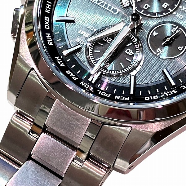 シチズン アテッサ H804-T018696 電波ソーラー エコドライブ 時計