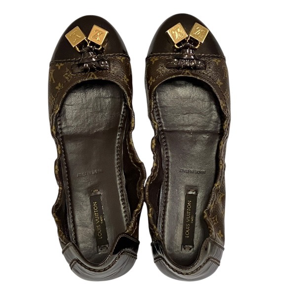ルイヴィトン Louis Vuitton モノグラム バレエシューズ ブランド小物 靴 レディース【中古】