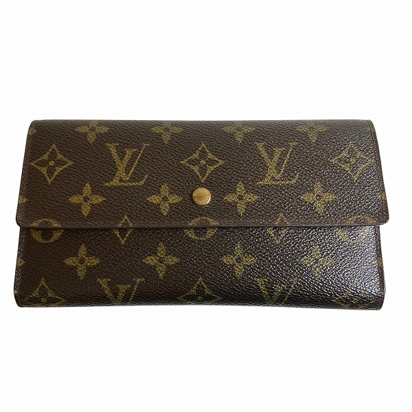 ルイヴィトン 三つ折り長財布 ポルトトレゾール・インターナショナル