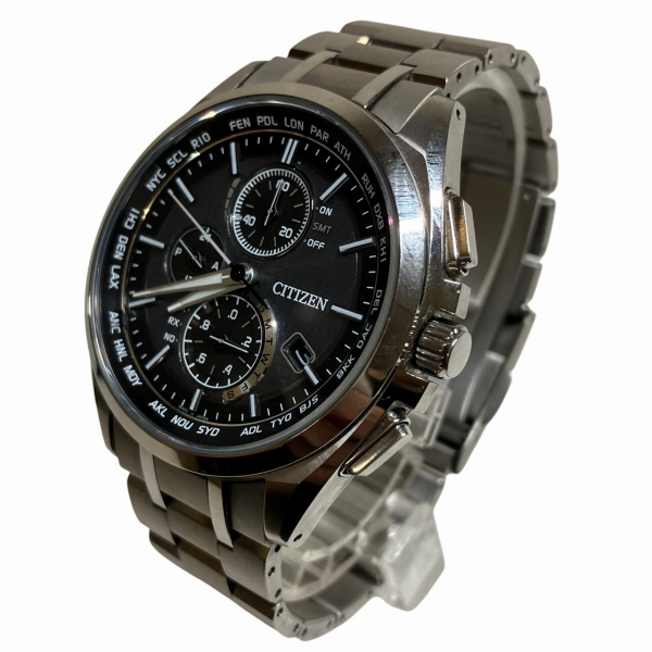 シチズン アテッサ AT8040-57E 電波ソーラー 時計 腕時計 メンズ【中古】 