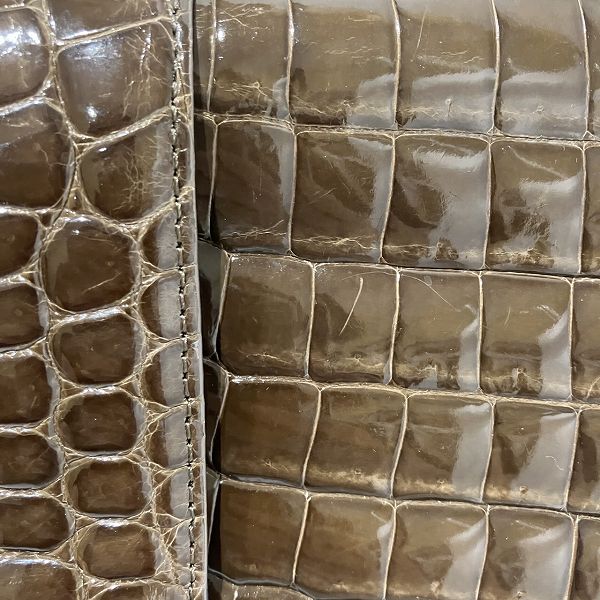 ペレリールッソ クロコダイル 2way バッグ ハンドバッグ ショルダー