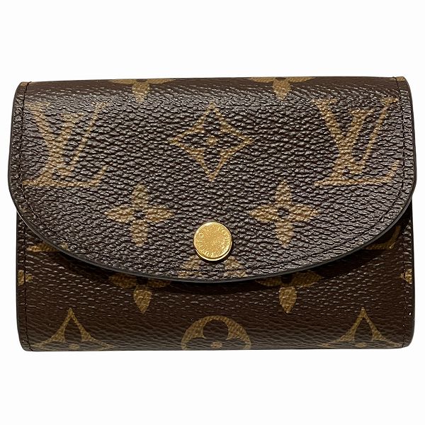 ルイヴィトン Louis Vuitton モノグラム ダミエ ポルトモネ ロザリ M62361 ケース レディース 財布【中古】