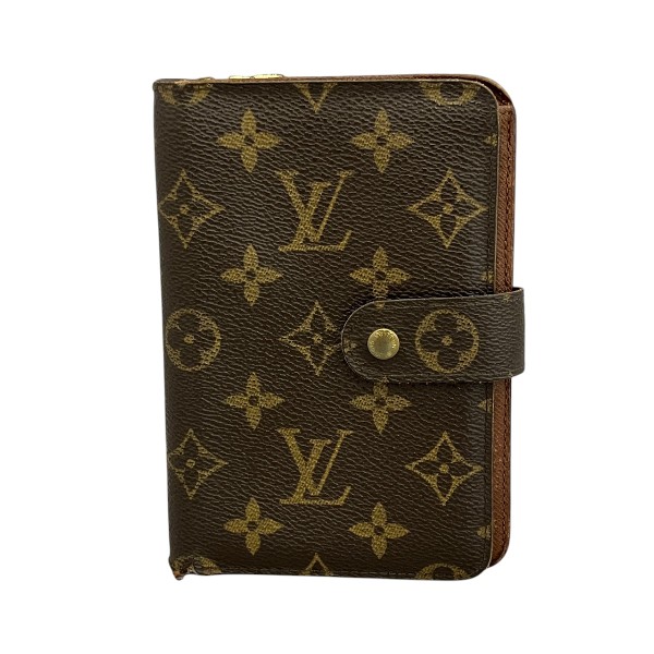ルイヴィトン Louis Vuitton モノグラム ポルトパピエジップ M61207 2つ折り財布 ユニセックス【中古】
