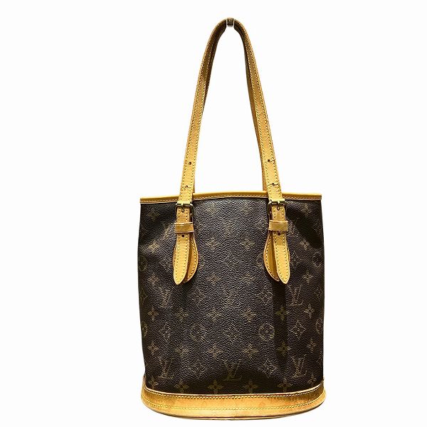 ルイヴィトン Louis Vuitton モノグラム プチバケット M42238 バッグ トートバッグ レディース【中古】
