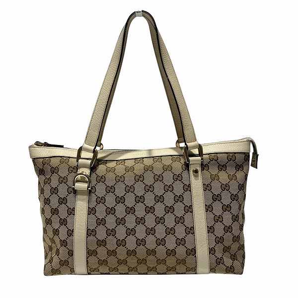 グッチ GUCCI GGキャンバス 141470 バッグ トートバッグ ショルダーバッグ レディース【中古】