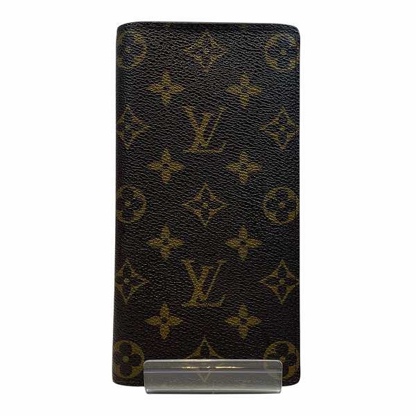 ルイヴィトン Louis Vuitton モノグラム ポルトフォイユブラザ M66540 長財布 2つ折り財布 ユニセックス【中古】