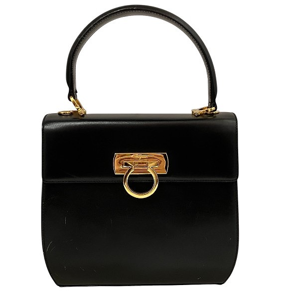 フェラガモ ガンチーニ AK4192 バッグ ハンドバッグ レディース【中古】