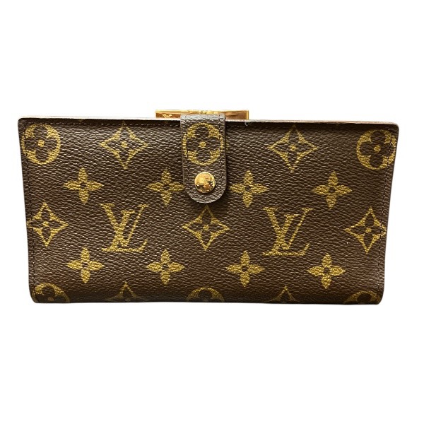 ルイヴィトン Louis Vuitton モノグラム コンチネンタル クラッチ T61217 がま口ポケット 長財布 レディース【中古】