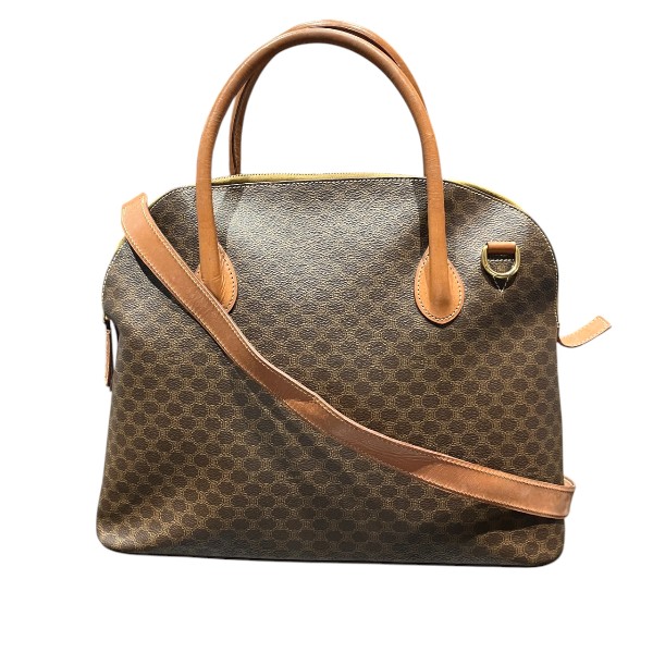 セリーヌ CELINE マカダム柄 M94 2WAY バッグ ハンドバッグ ショルダーバッグ レディース【中古】