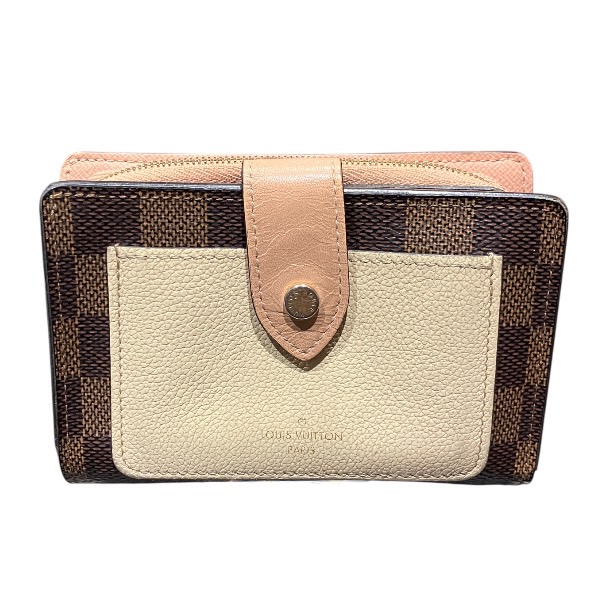 ルイヴィトン Louis Vuitton ダミエ ポルトフォイユ ジュリエット N60380 2つ折り財布 レディース【中古】