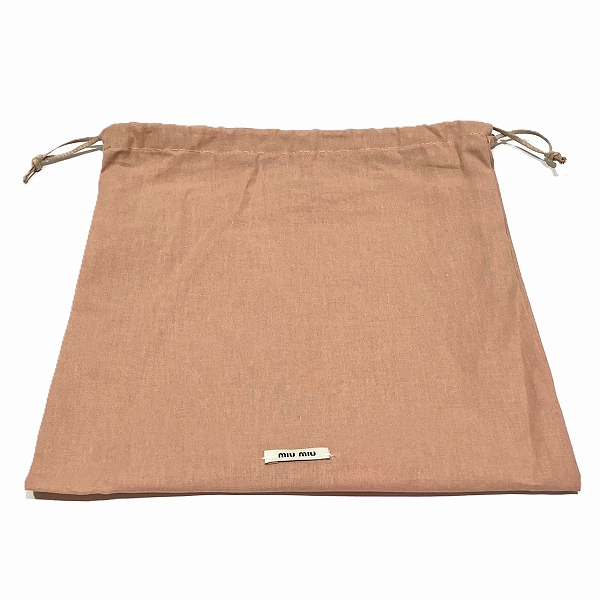 ミュウミュウ ダッチェスポーチ バッグ 巾着 ポーチ レディース【中古】
