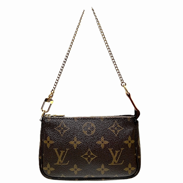 ルイヴィトン Louis Vuitton モノグラム ミニ ポシェット アクセソワール M58009 バッグ ハンドバッグ レディース【中古】