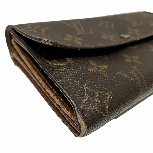 ヴィトン モノグラム ポルトモネ クレディ 長財布 カード 2 枚 M61725