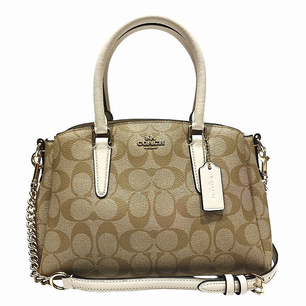コーチ COACH シグネチャー F29434 バッグ ハンドバッグ ショルダーバッグ レディース【中古】