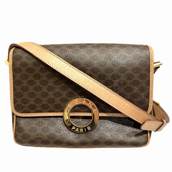 セリーヌ CELINE マカダム柄 M14 バッグ ショルダーバッグ レディース【中古】