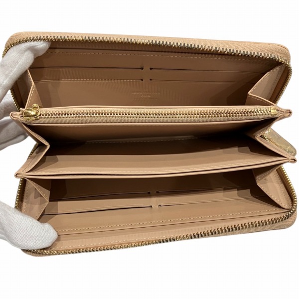 LOUIS VUITTON ルイ・ヴィトン ジッピー・ウォレット ヴェルニ ローズ