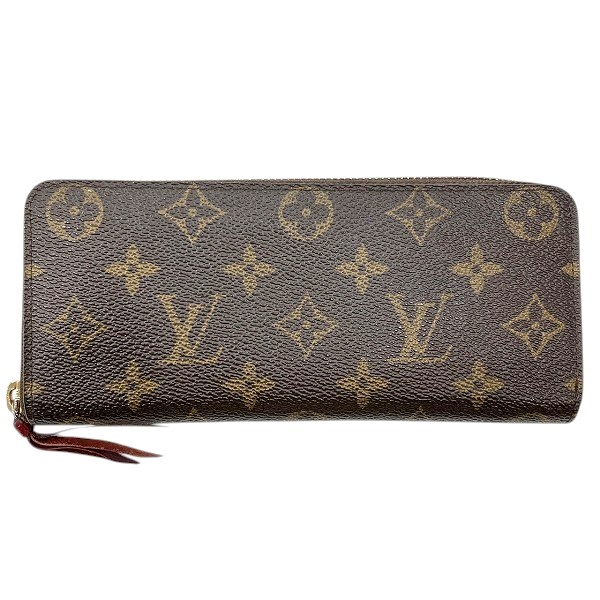 ルイヴィトン Louis Vuitton モノグラム ポルトフォイユ・クレマンス M60742 長財布 レディース【中古】