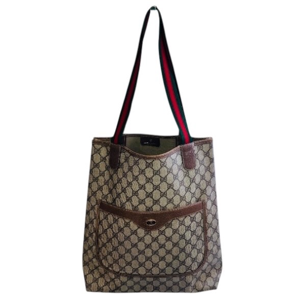 グッチ GUCCI シェリーライン 39・02・003 オールドグッチ バッグ トートバッグ レディース【中古】