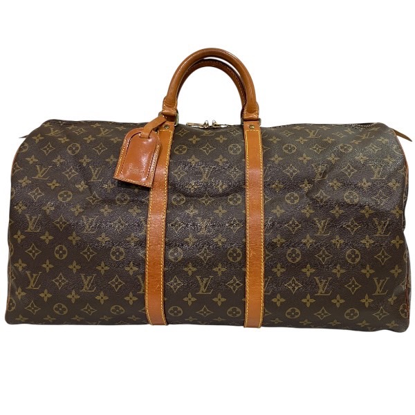 ルイヴィトン Louis Vuitton モノグラム キーポル55 M41424 バッグ ボストンバッグ ユニセックス【中古】
